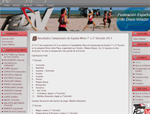 Tablet Screenshot of espadisc.org